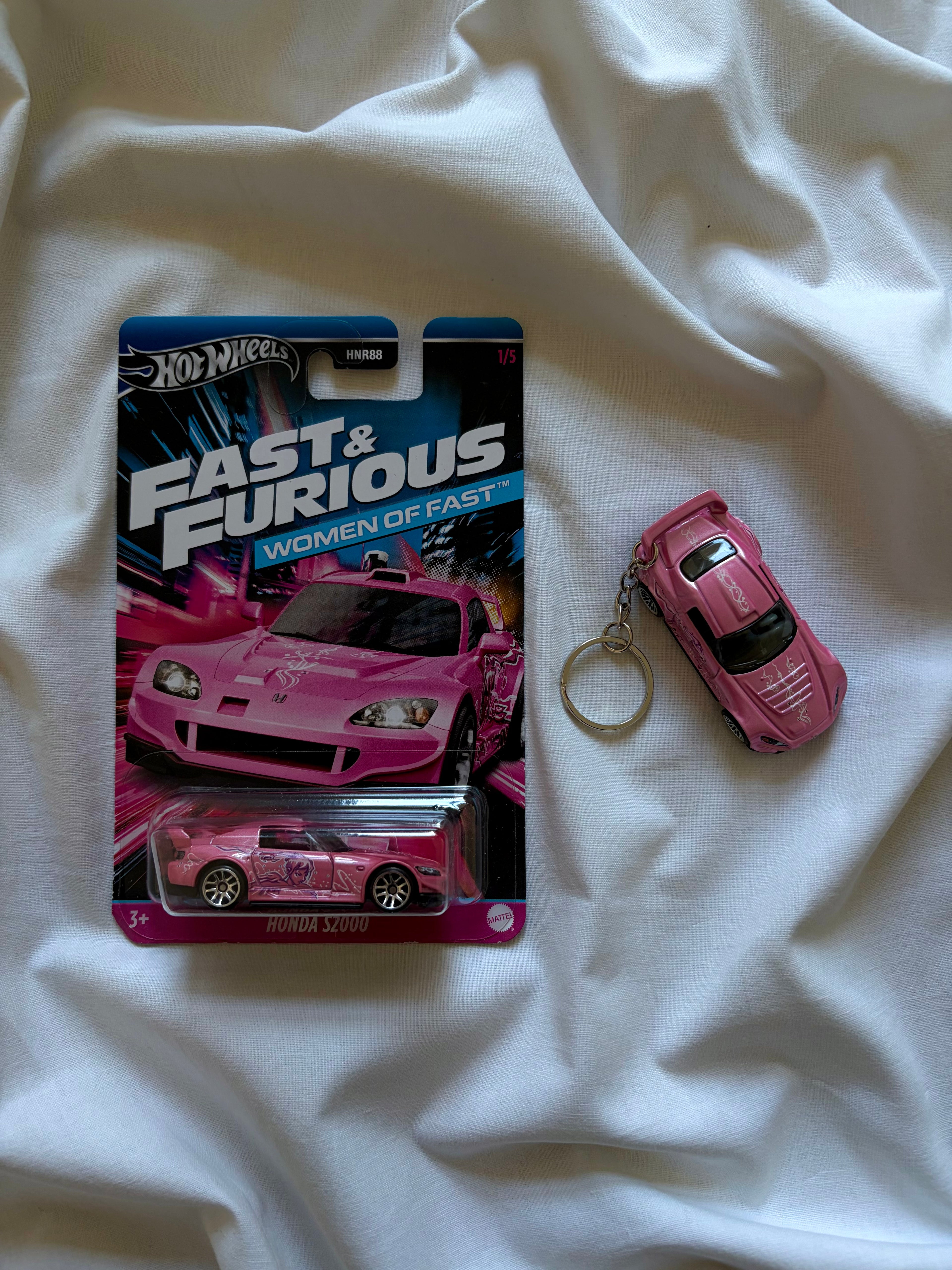Hot Wheels Honda S2000 keychain - Fast&amp;Furious "Suki"