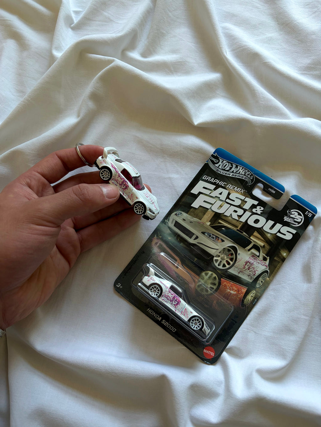 Hot Wheels Honda S2000 keychain - Fast&amp;Furious "Suki"