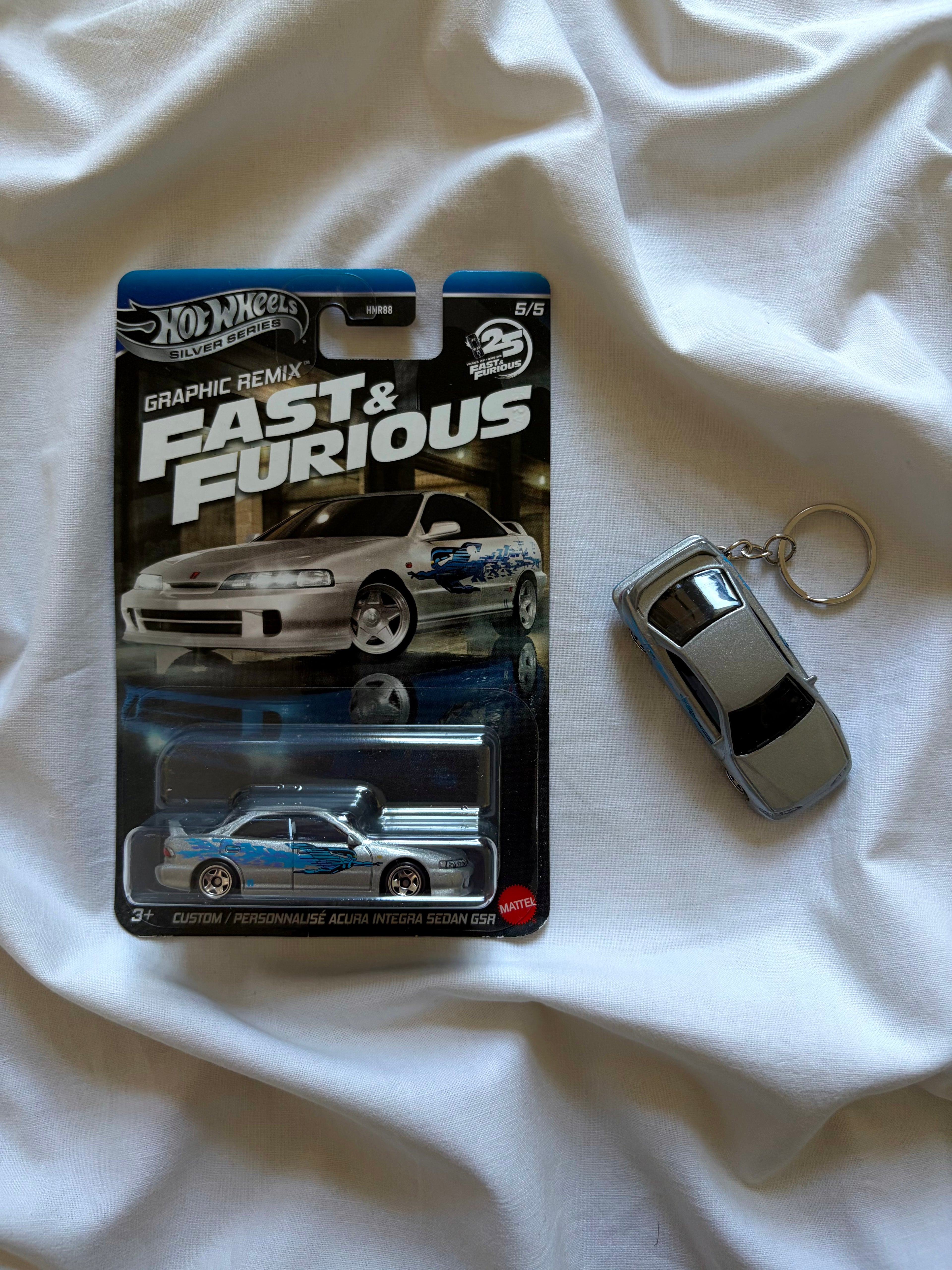 Hot Wheels Nissan Skyline GTR keychain - Fast&amp;Furious "Brian O'Conner"