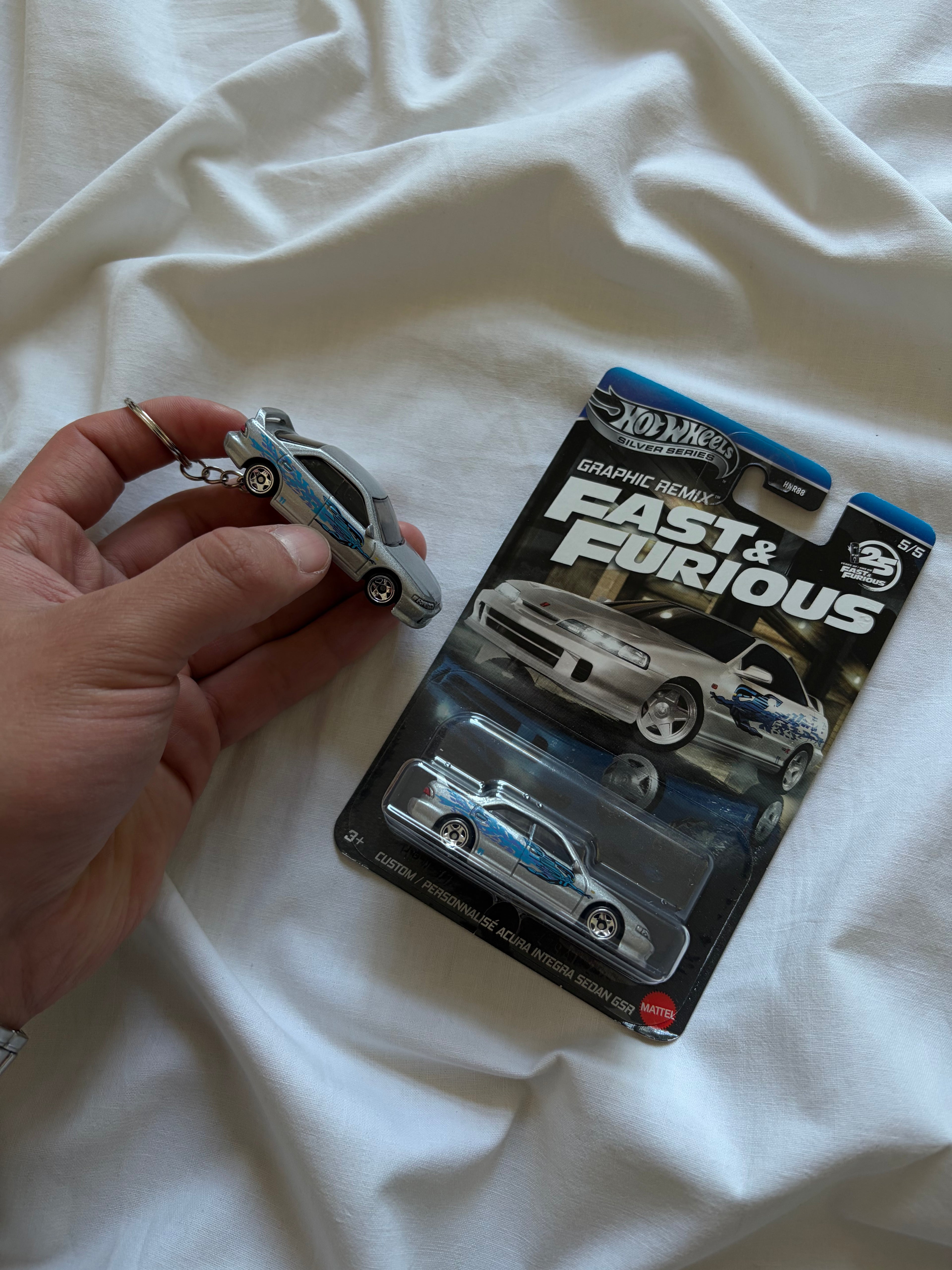 Hot Wheels Nissan Skyline GTR keychain - Fast&amp;Furious "Brian O'Conner"