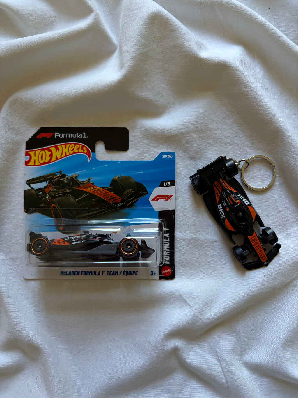 Hot Wheels Formula 1 Williams Racing keychain