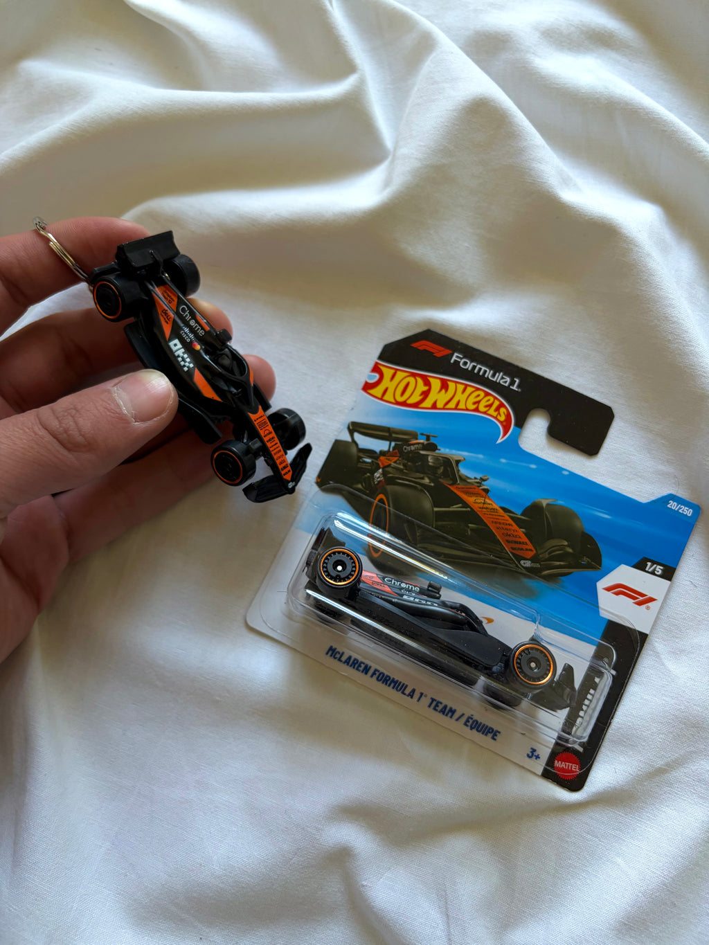 Hot Wheels Formula 1 Williams Racing keychain
