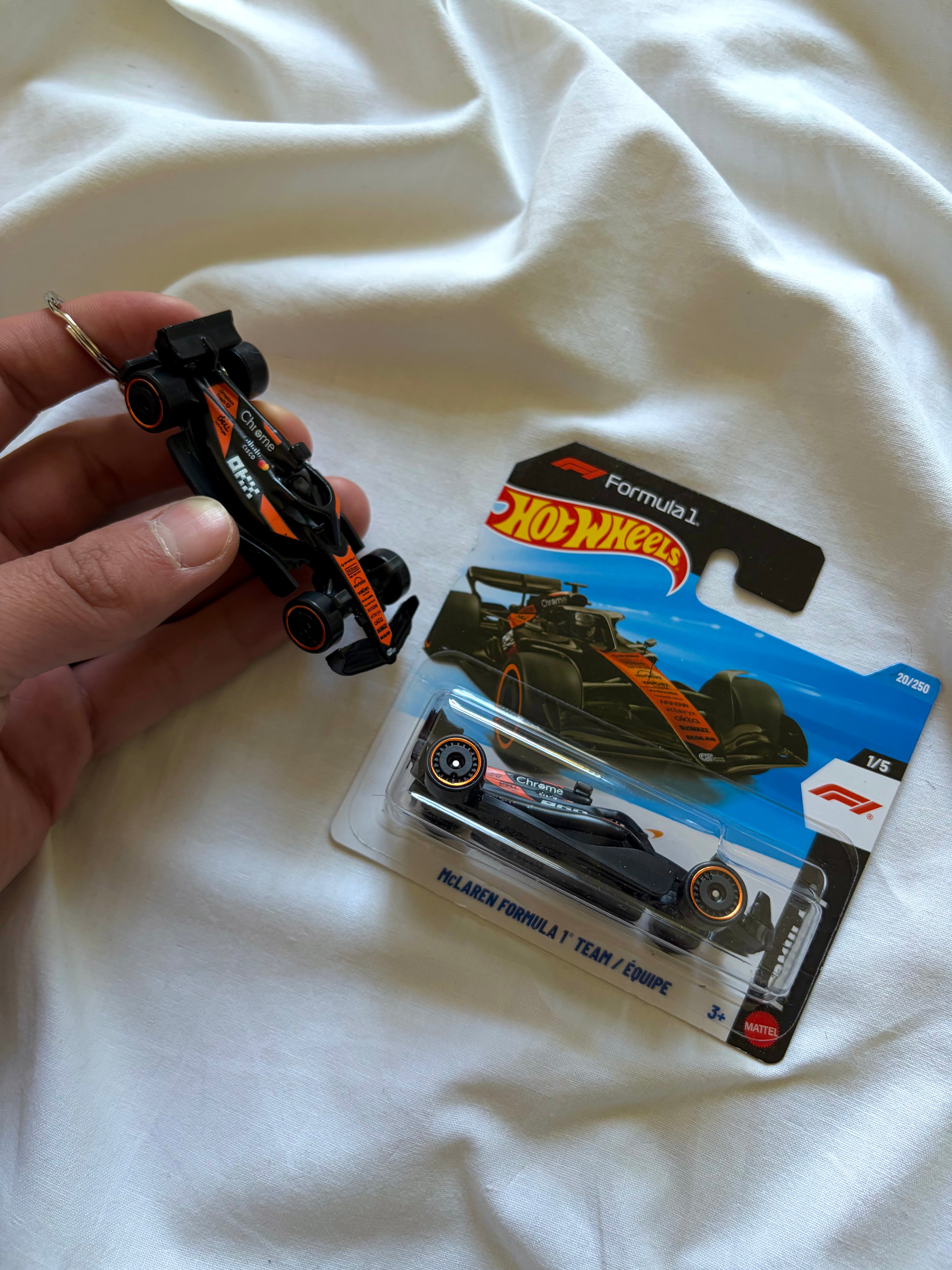 Hot Wheels Formula 1 Williams Racing keychain