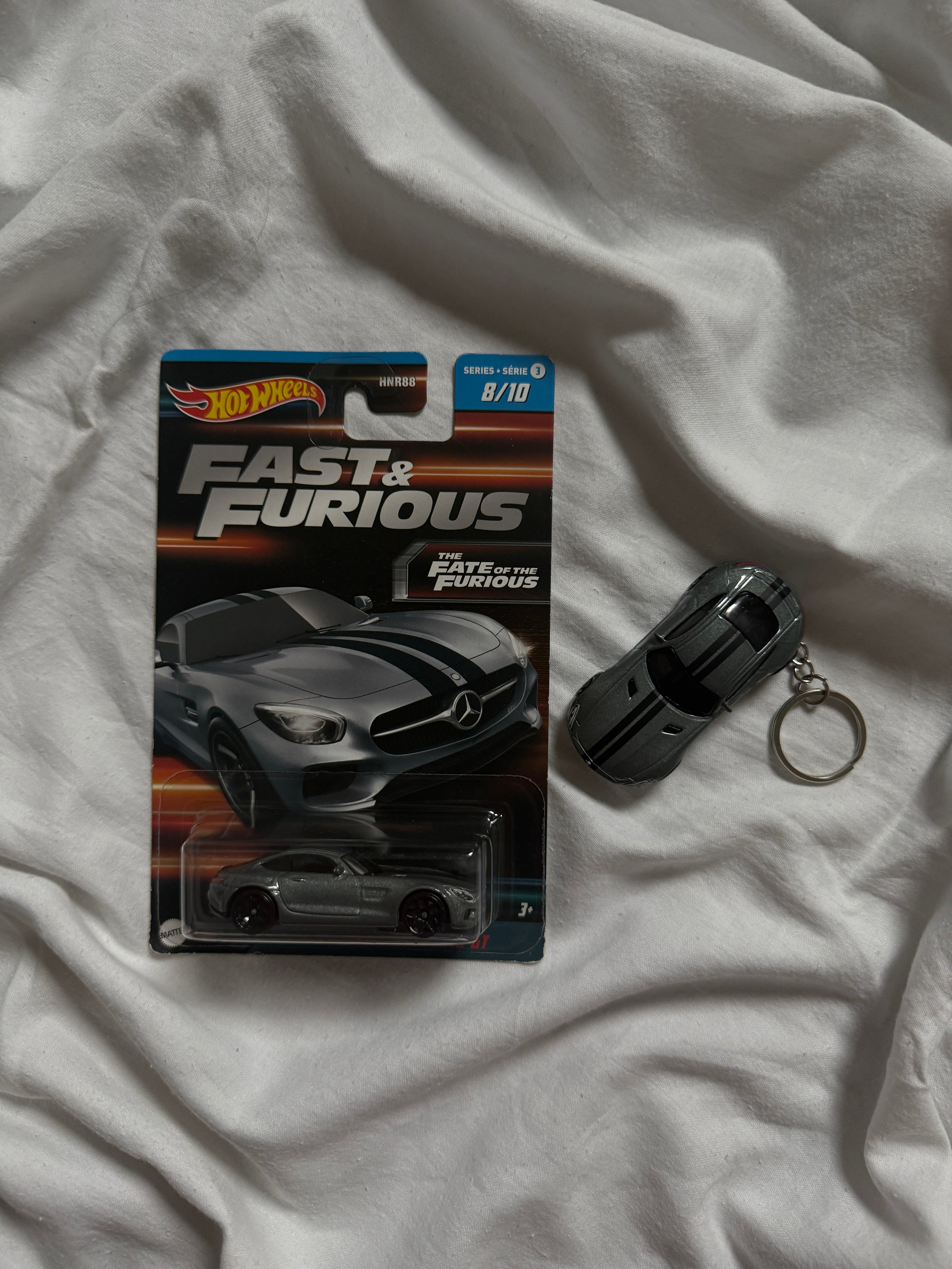 Brelok Hot Wheels Mercedes AMG GT '15