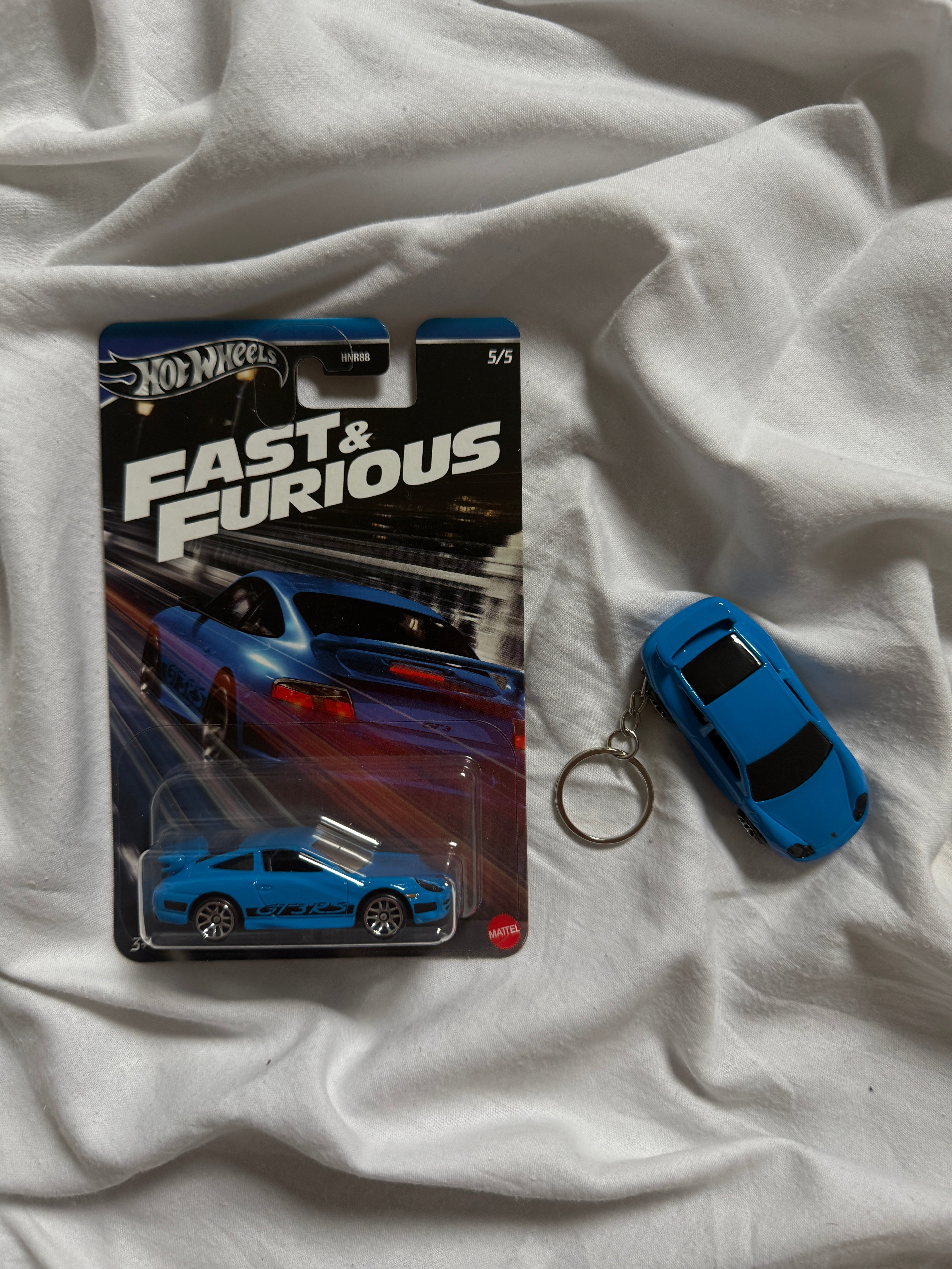 Brelok Hot Wheels Porsche 911 GT3 RS