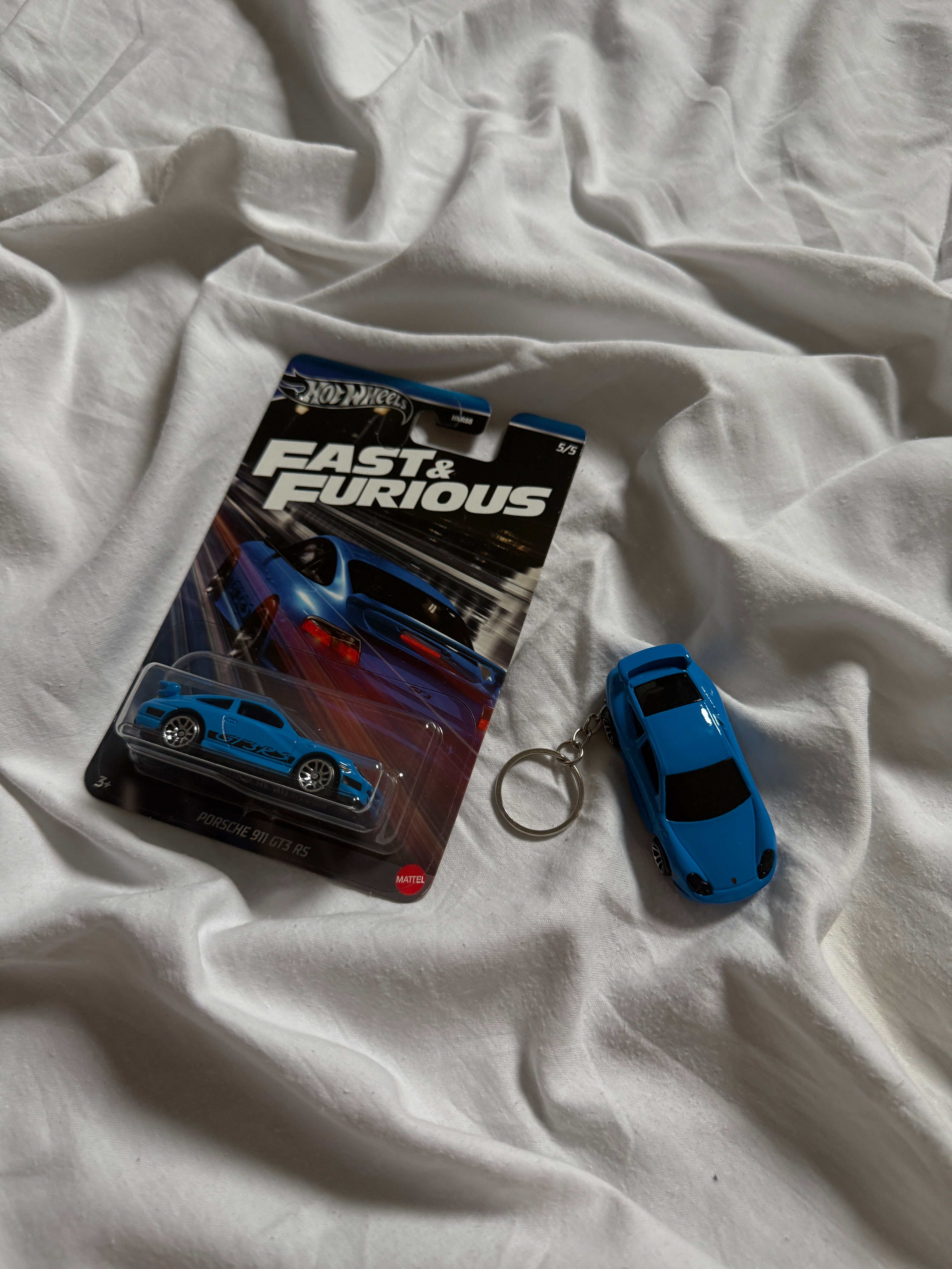 Brelok Hot Wheels Porsche 911 GT3 RS