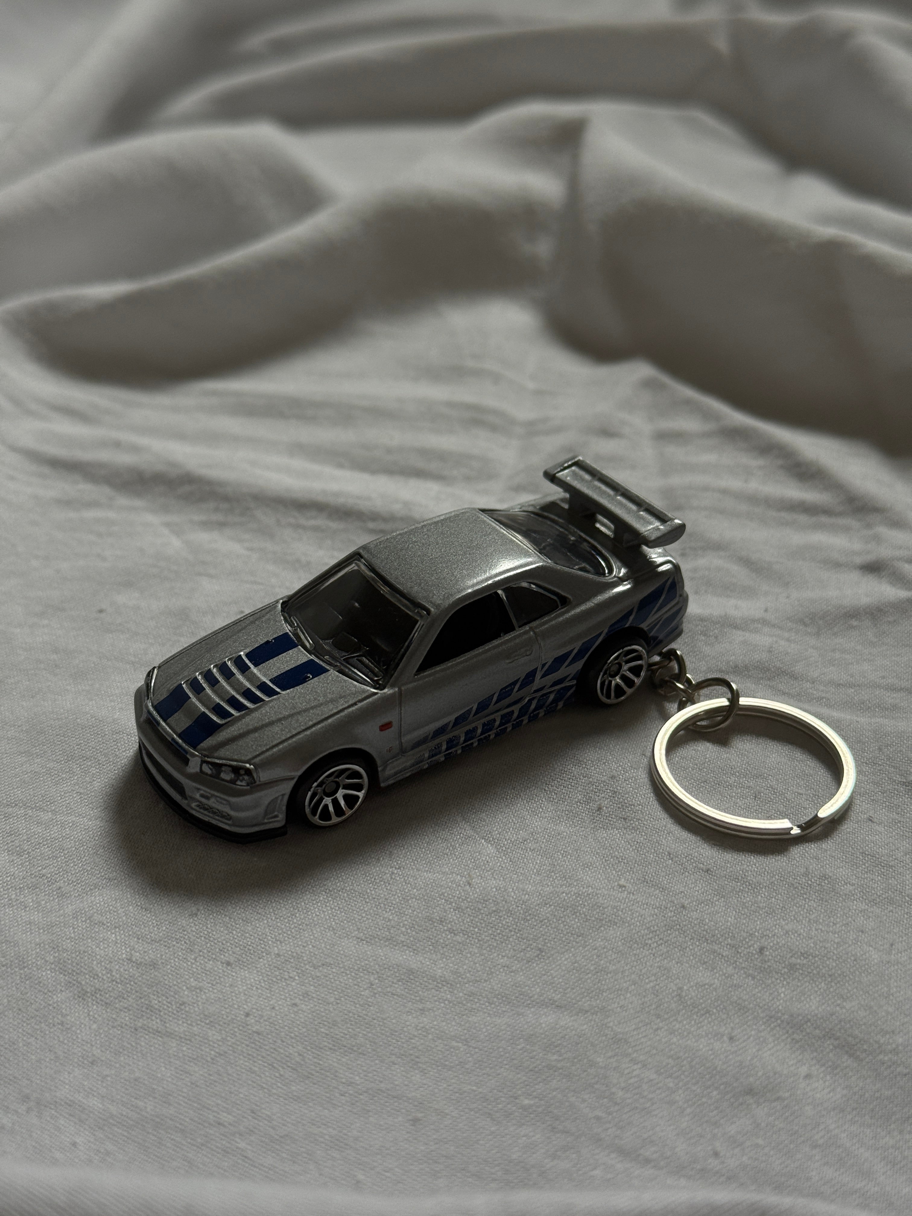 Brelok Hot Wheels Nissan Skyline GTR - Fast&Furious "Brian O'Conner"