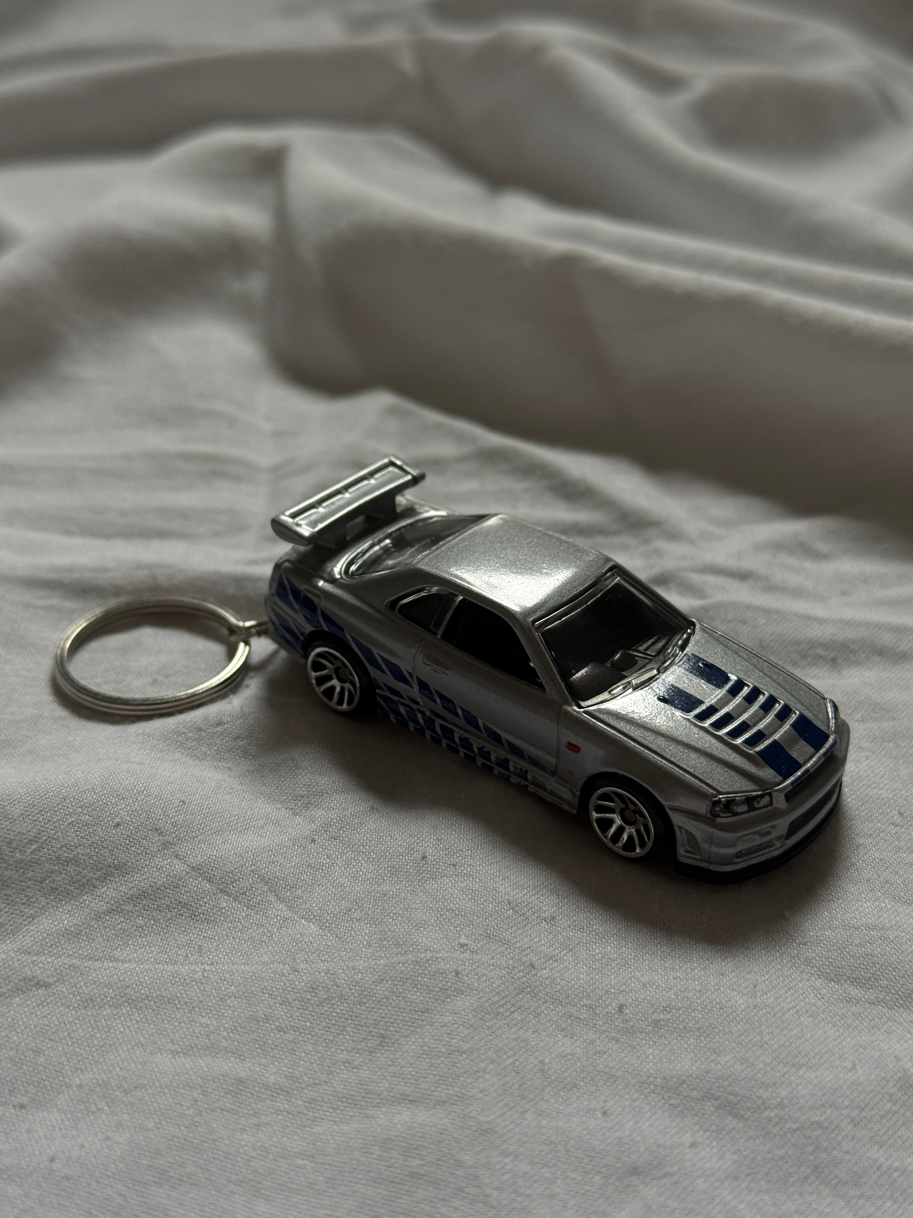 Brelok Hot Wheels Nissan Skyline GTR - Fast&Furious "Brian O'Conner"
