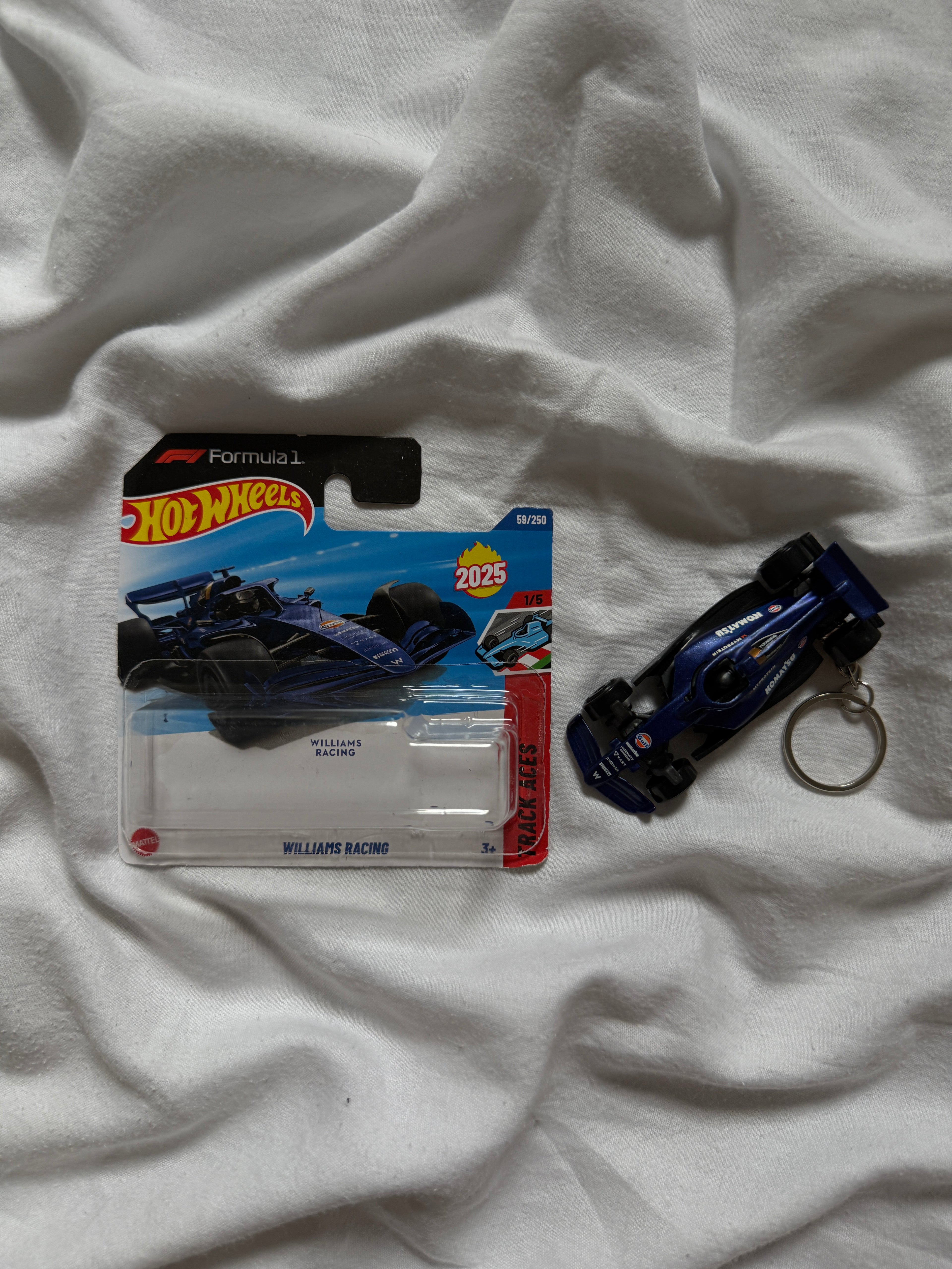 Brelok Hot Wheels Formula 1 Williams Racing
