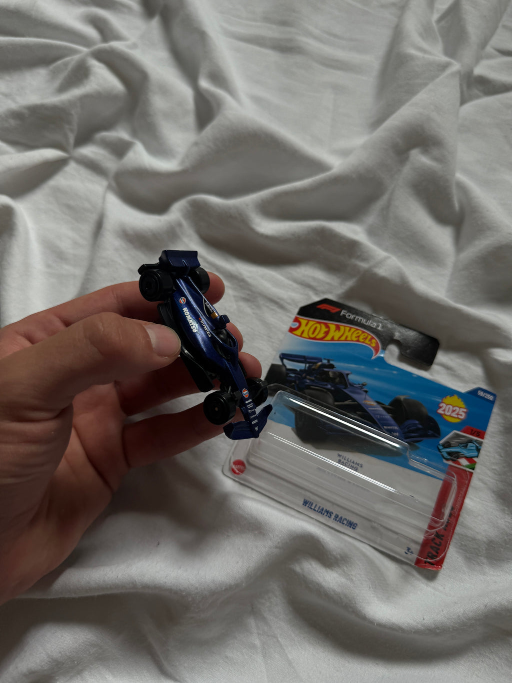 Brelok Hot Wheels Formula 1 Williams Racing